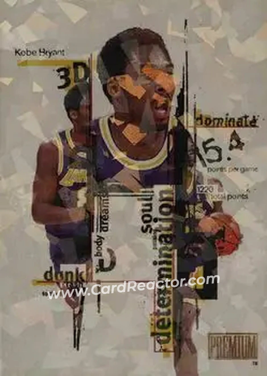Front of Kobe Bryant