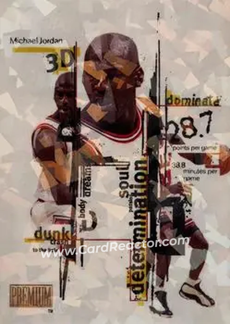 Front of Michael Jordan