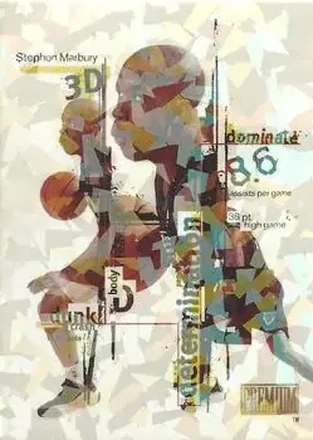 1998-99 SkyBox Premium #5 DDD 3D Stephon Marbury