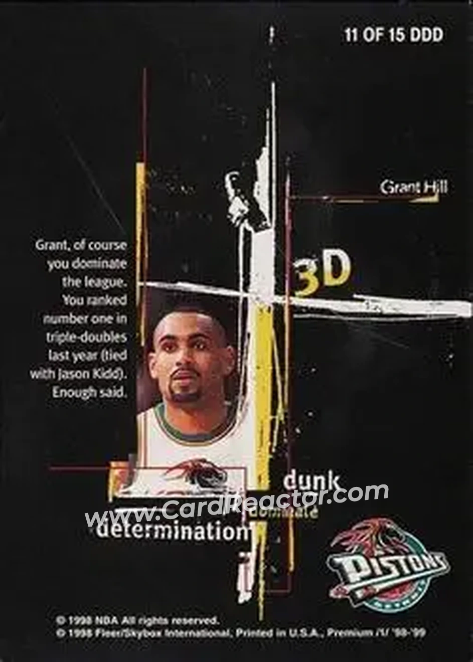 Back of Grant Hill