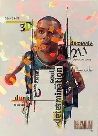 1998-99 SkyBox Premium #11 DDD 3D Grant Hill