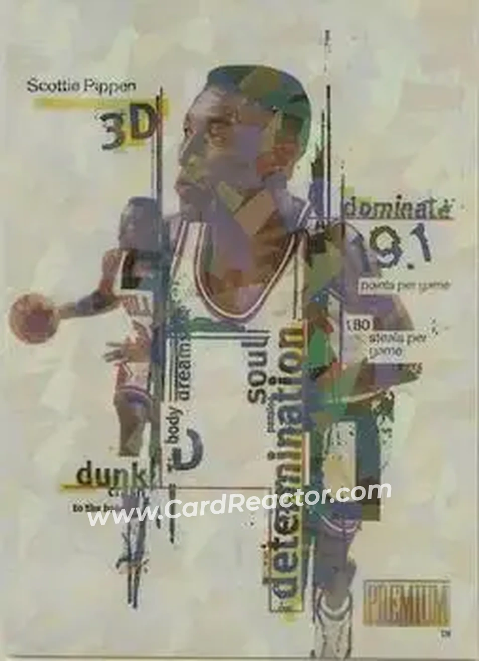 Front of Scottie Pippen