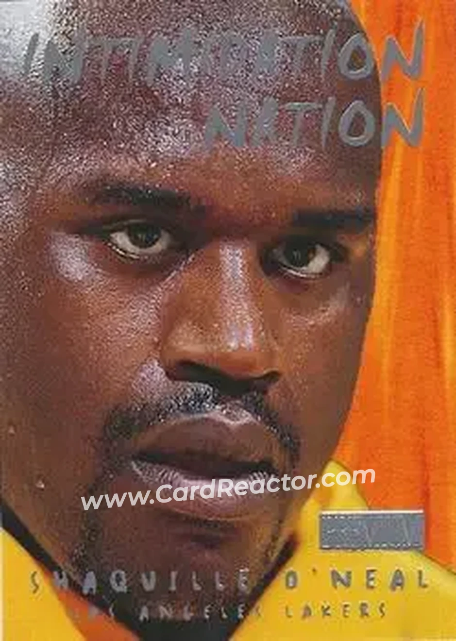 Front of Shaquille O'Neal
