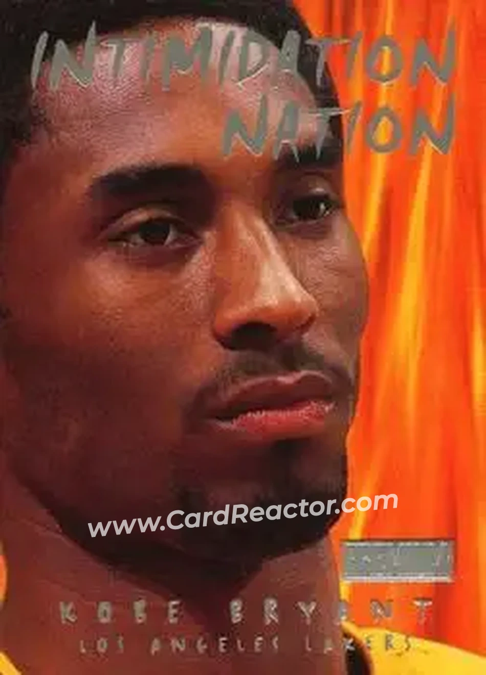 Front of Kobe Bryant