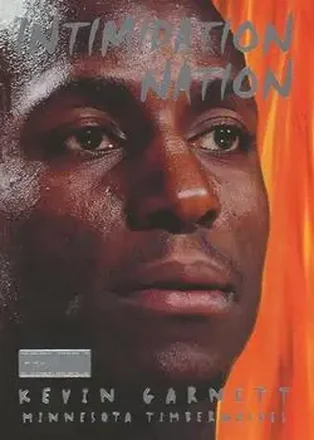 1998-99 SkyBox Premium #3 IN Intimidation Nation Kevin Garnett