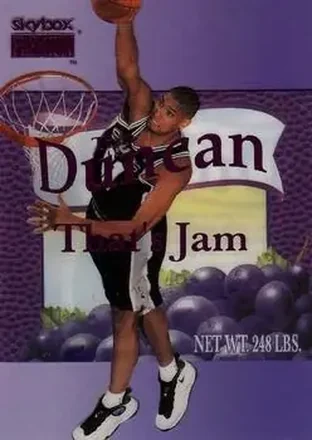 1998-99 SkyBox Premium #1 TJ That's Jam Tim Duncan