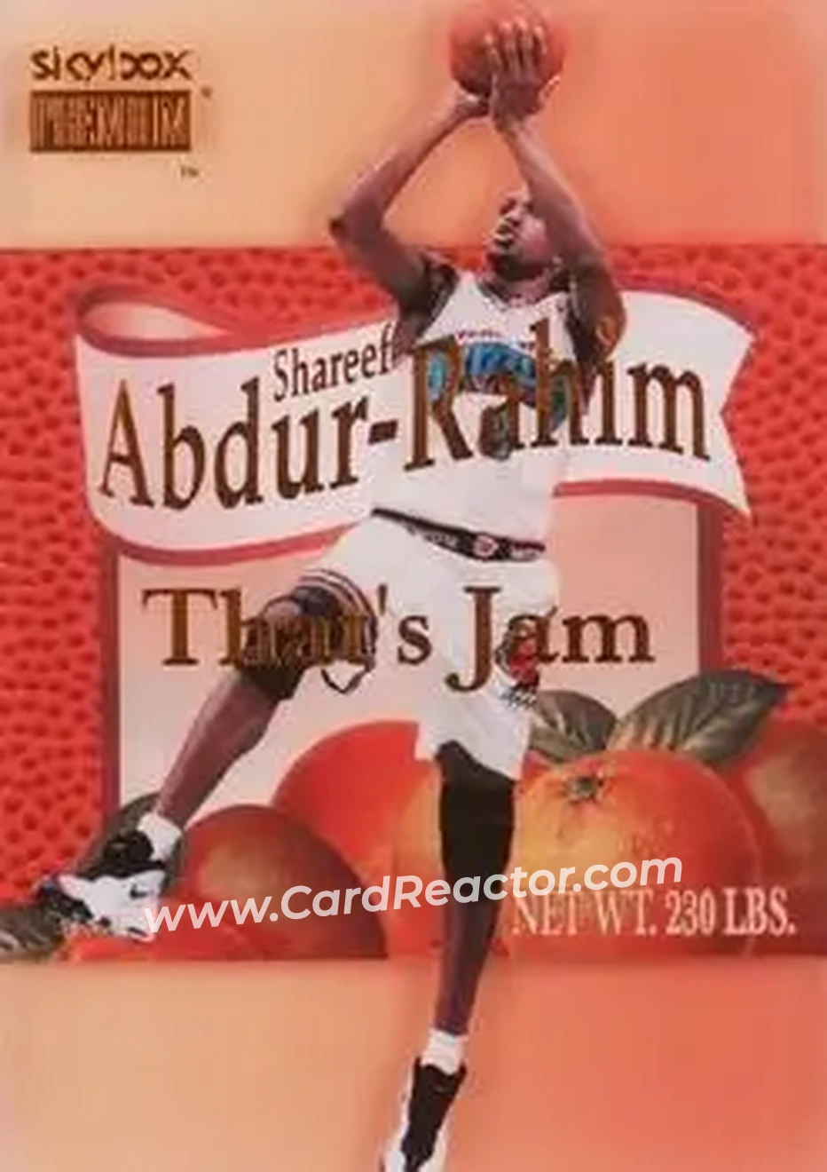 Front of Shareef Abdur-Rahim