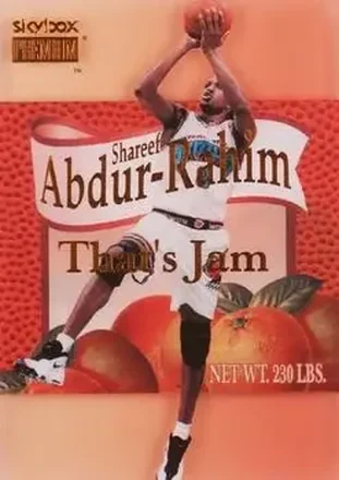 1998-99 SkyBox Premium #3 TJ That's Jam Shareef Abdur-Rahim