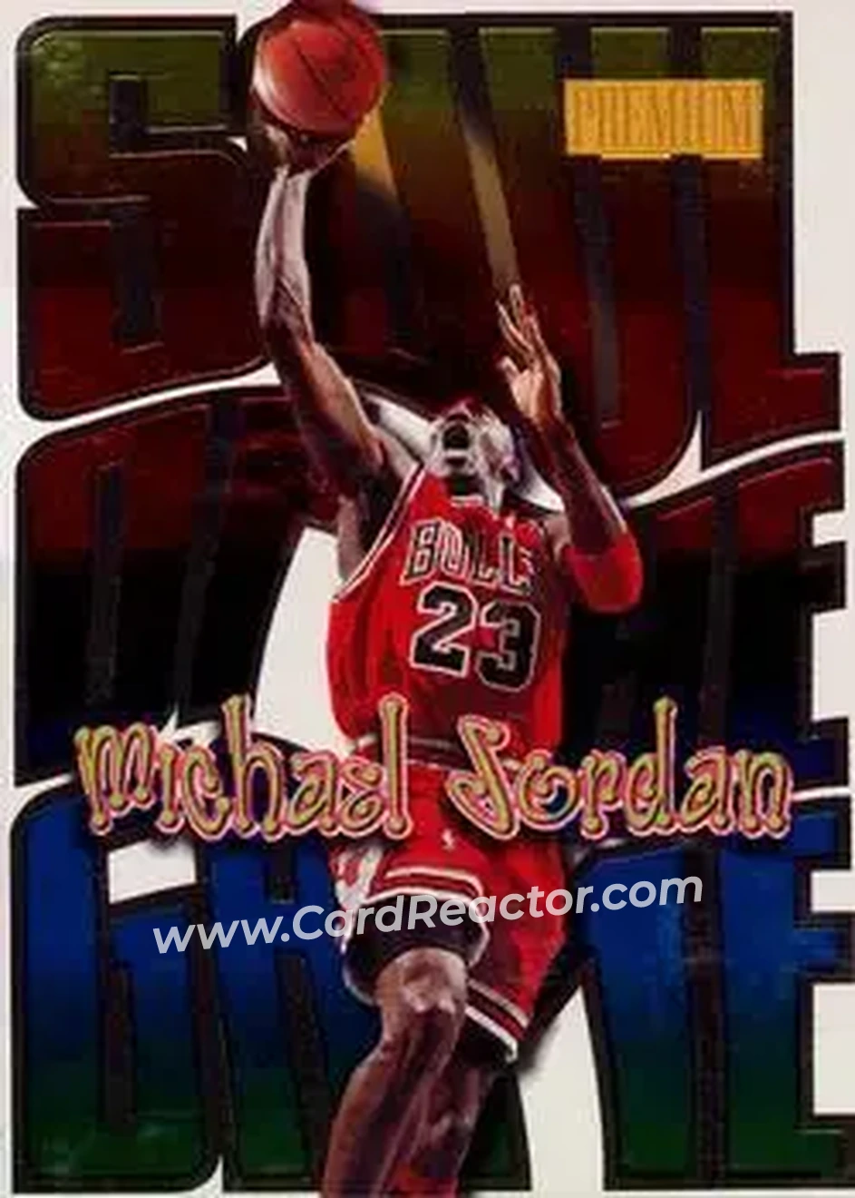 Front of Michael Jordan