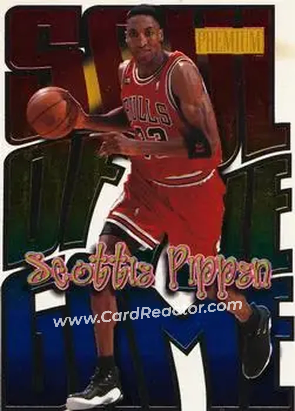 Front of Scottie Pippen