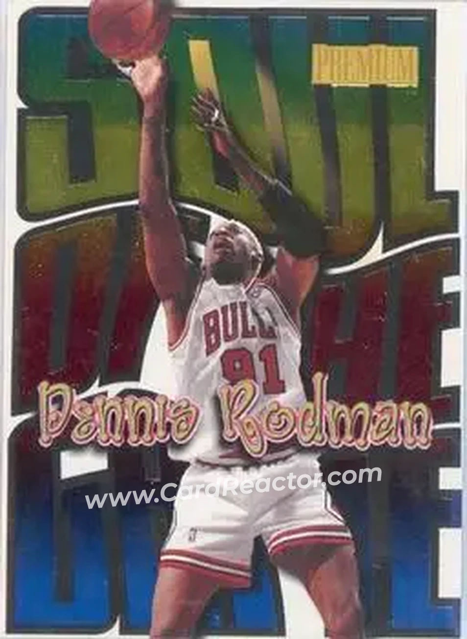 Front of Dennis Rodman