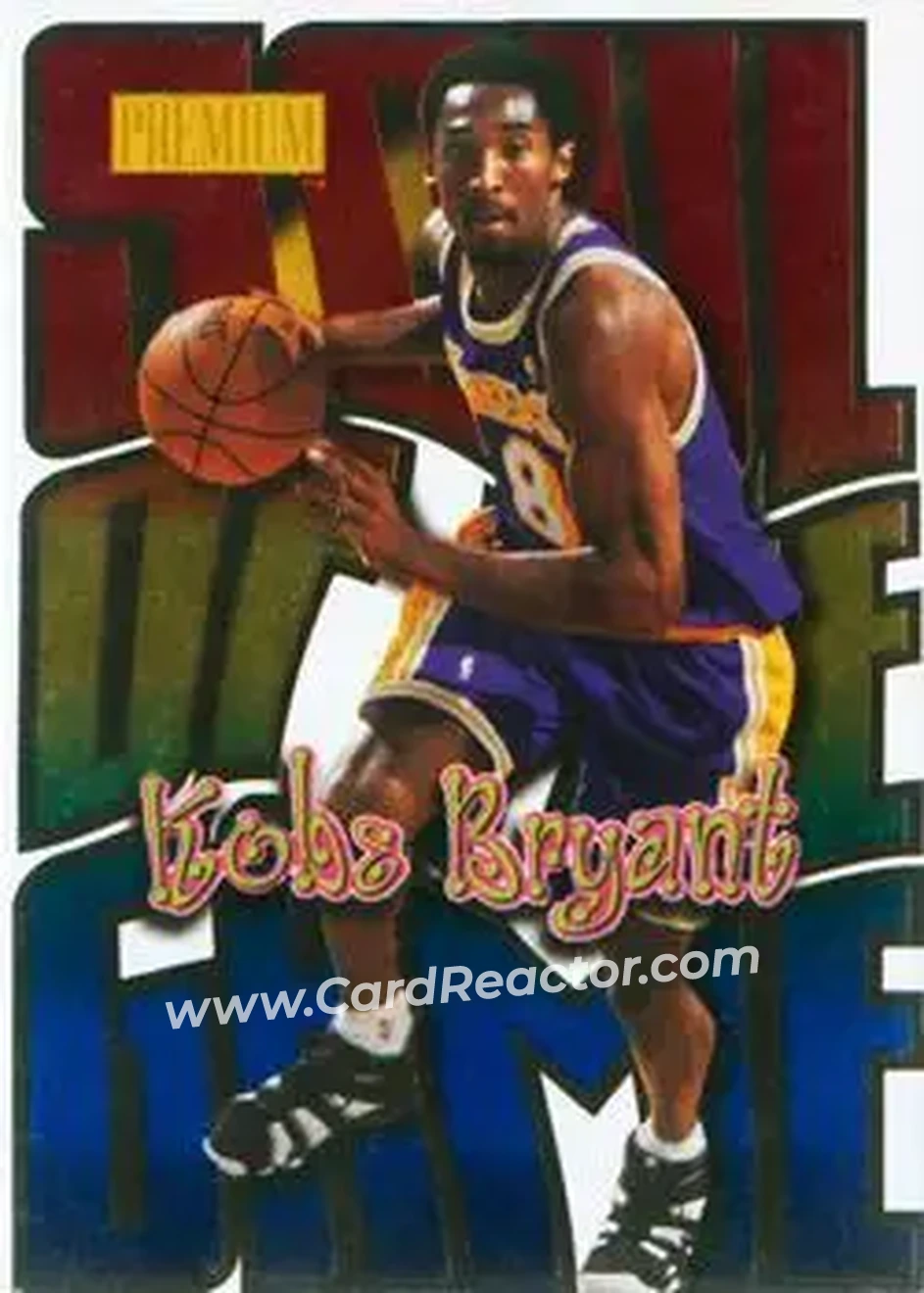 Front of Kobe Bryant