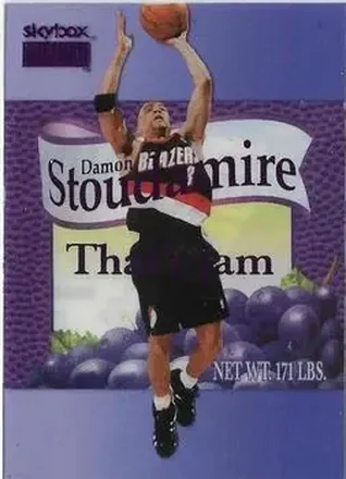 1998-99 SkyBox Premium #9 TJ That's Jam Damon Stoudamire