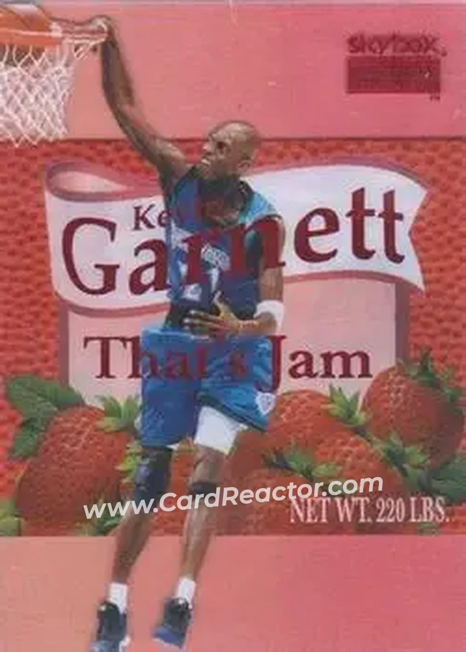Front of Kevin Garnett