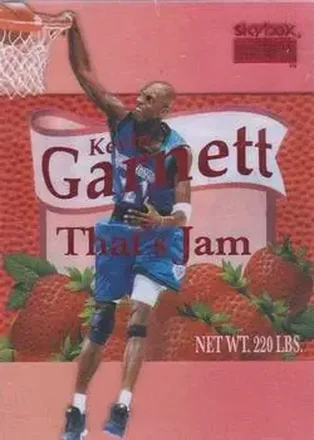 1998-99 SkyBox Premium #13 TJ That's Jam Kevin Garnett