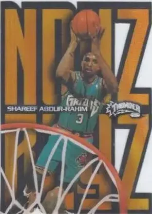 1998-99 SkyBox Thunder #1NB Noyz Boyz Shareef Abdur-Rahim