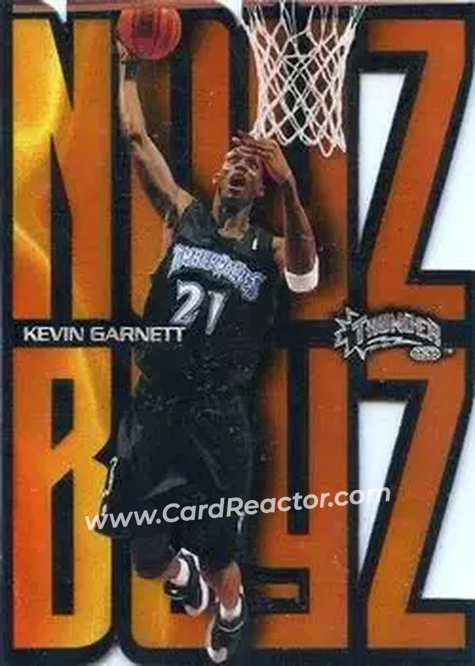 Front of Kevin Garnett