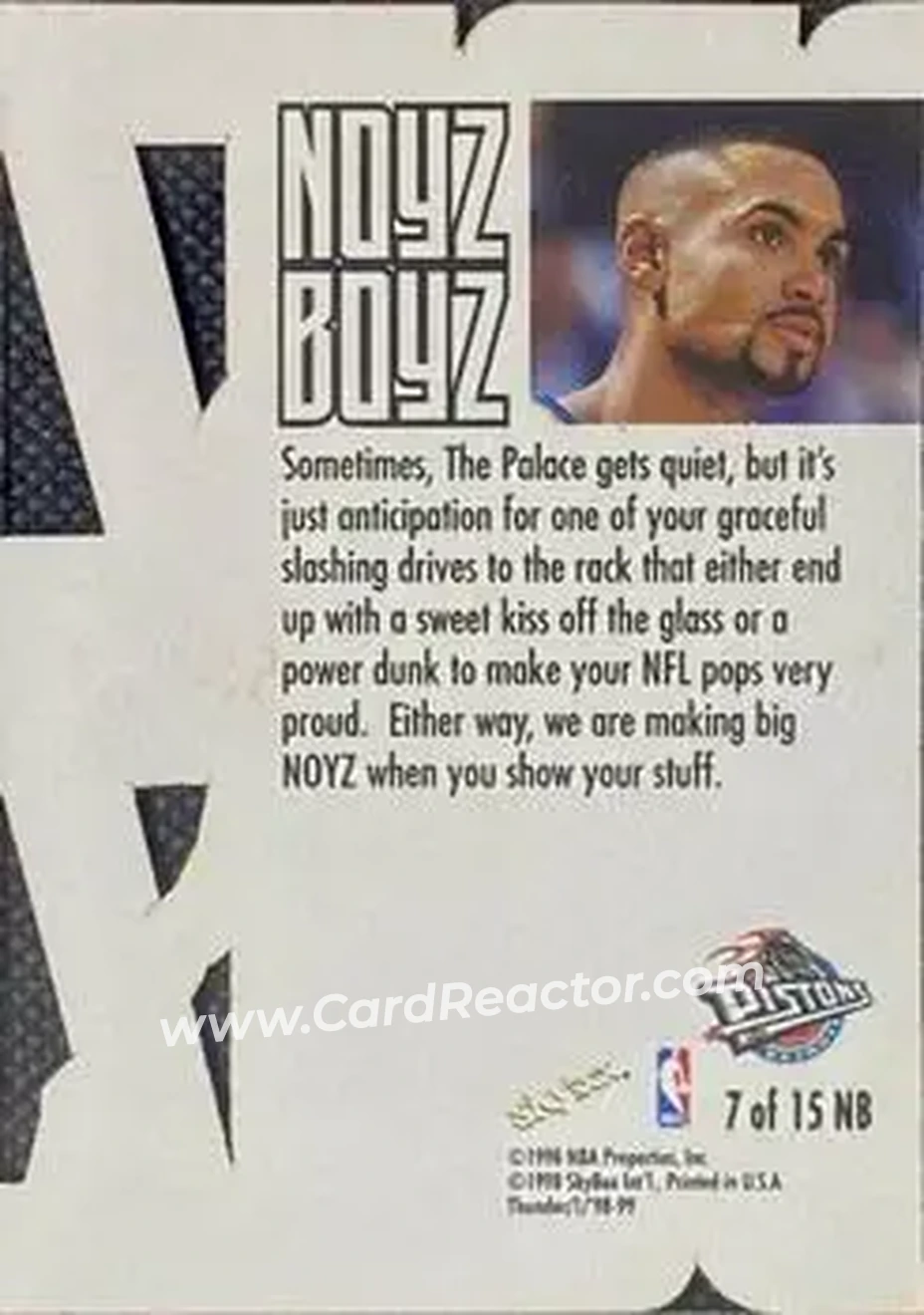 Back of Grant Hill