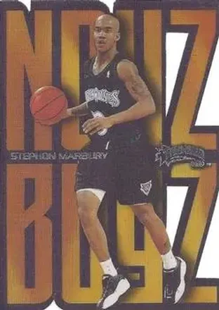 1998-99 SkyBox Thunder #10NB Noyz Boyz Stephon Marbury