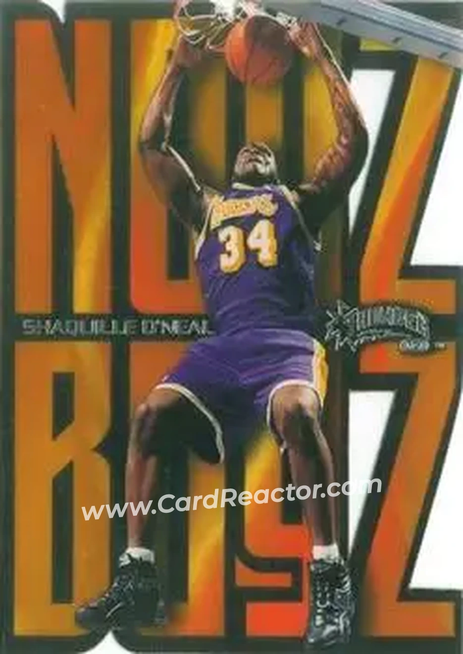 Front of Shaquille O'Neal
