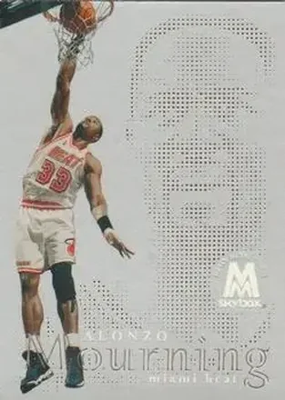 1998-99 SkyBox Molten Metal #3F Fusion Alonzo Mourning
