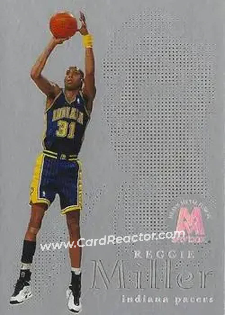 Front of Reggie Miller
