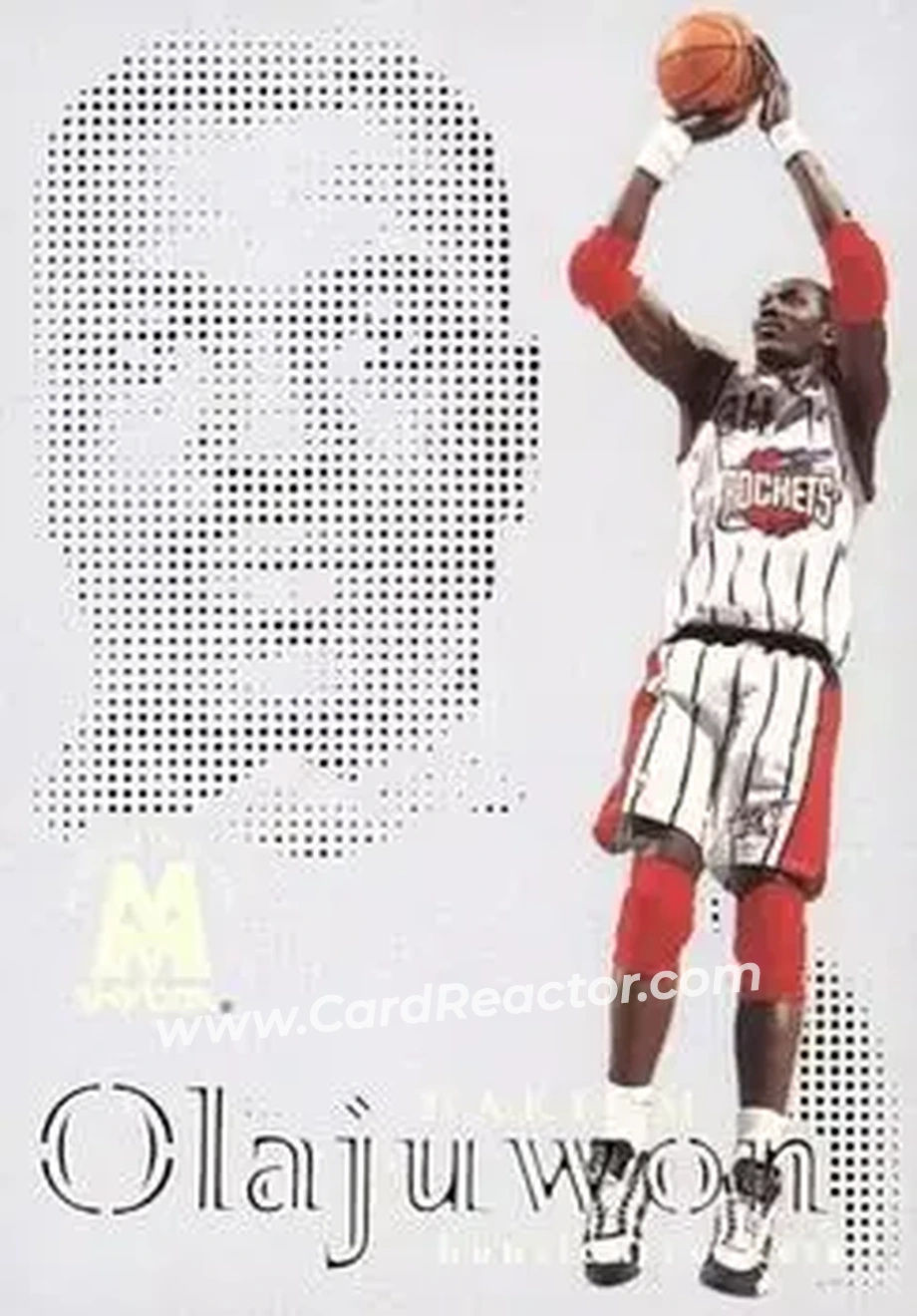 Front of Hakeem Olajuwon
