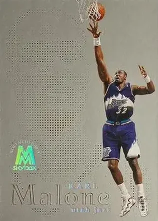 1998-99 SkyBox Molten Metal #14F Fusion Karl Malone