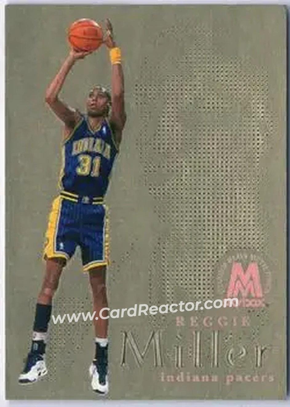 Front of Reggie Miller