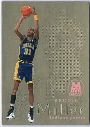 1998-99 SkyBox Molten Metal #8F Titanium Fusion Reggie Miller