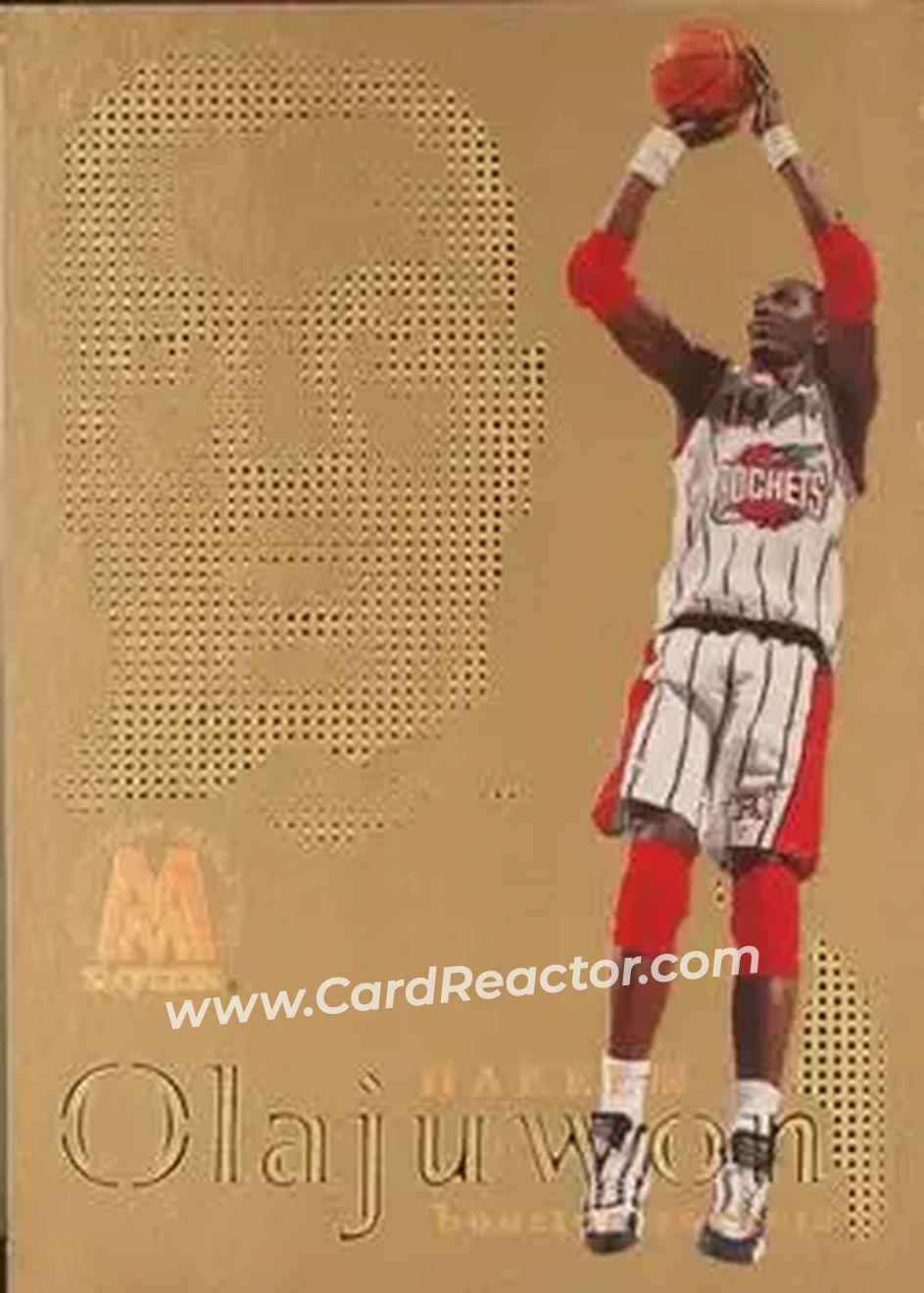 Front of Hakeem Olajuwon