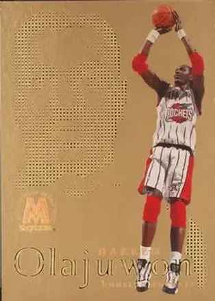 1998-99 SkyBox Molten Metal #10F Titanium Fusion Hakeem Olajuwon