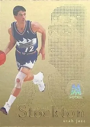 1998-99 SkyBox Molten Metal #11F Titanium Fusion John Stockton
