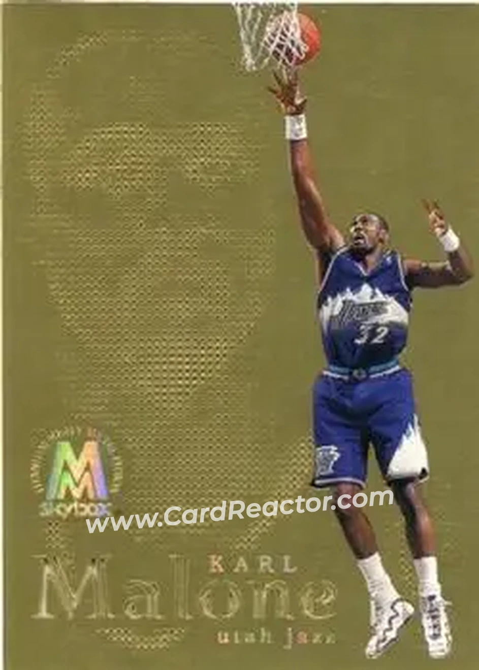 Front of Karl Malone