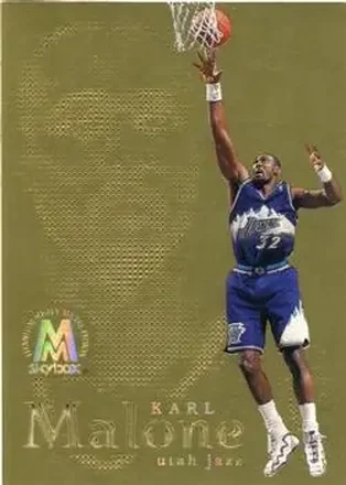 1998-99 SkyBox Molten Metal #14F Titanium Fusion Karl Malone