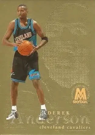 1998-99 SkyBox Molten Metal #19F Titanium Fusion Derek Anderson