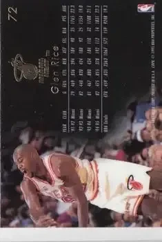 Back of Glen Rice