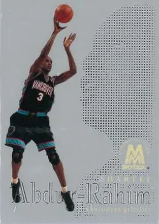 1998-99 SkyBox Molten Metal #31F Fusion Shareef Abdur-Rahim