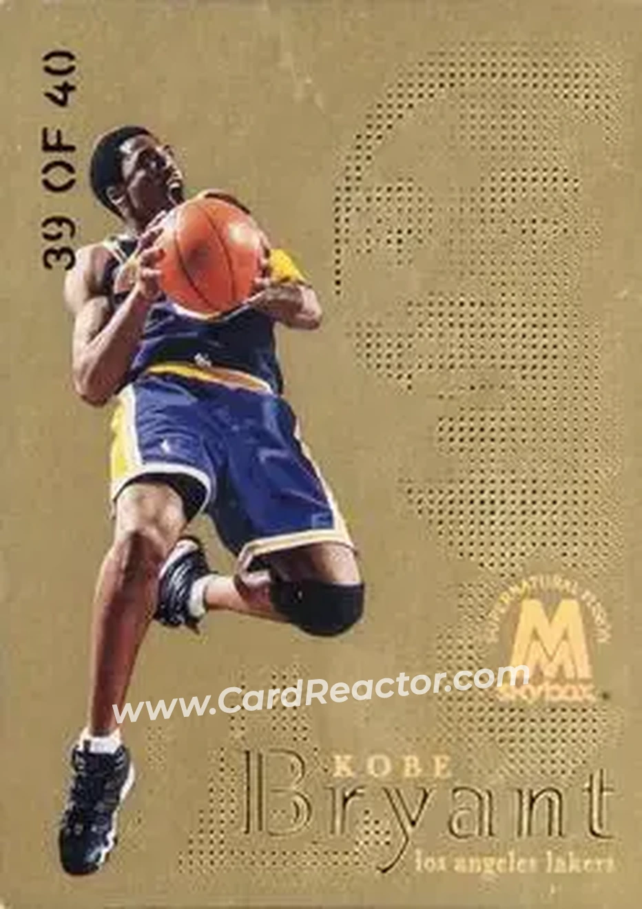 Front of Kobe Bryant