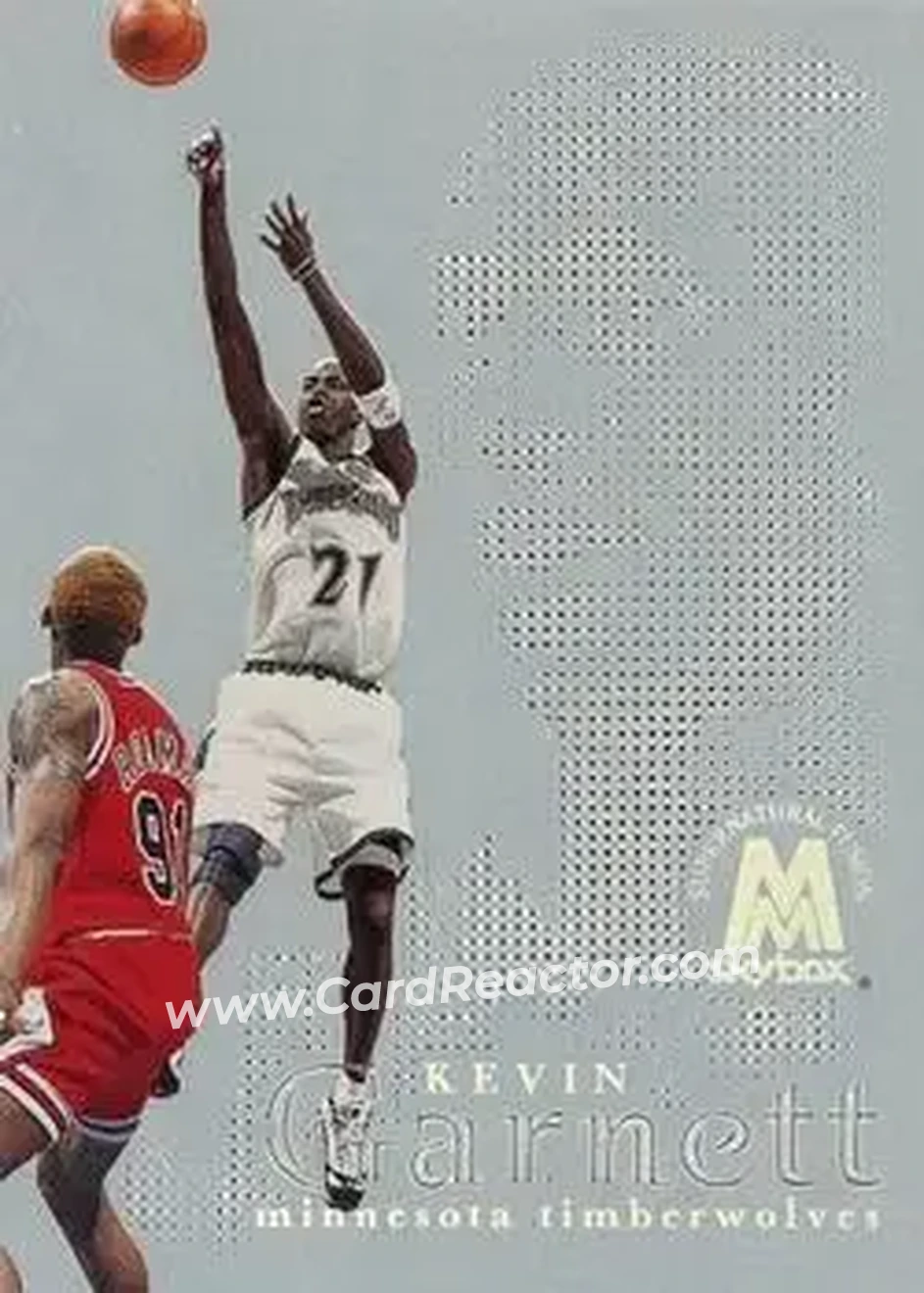 Front of Kevin Garnett