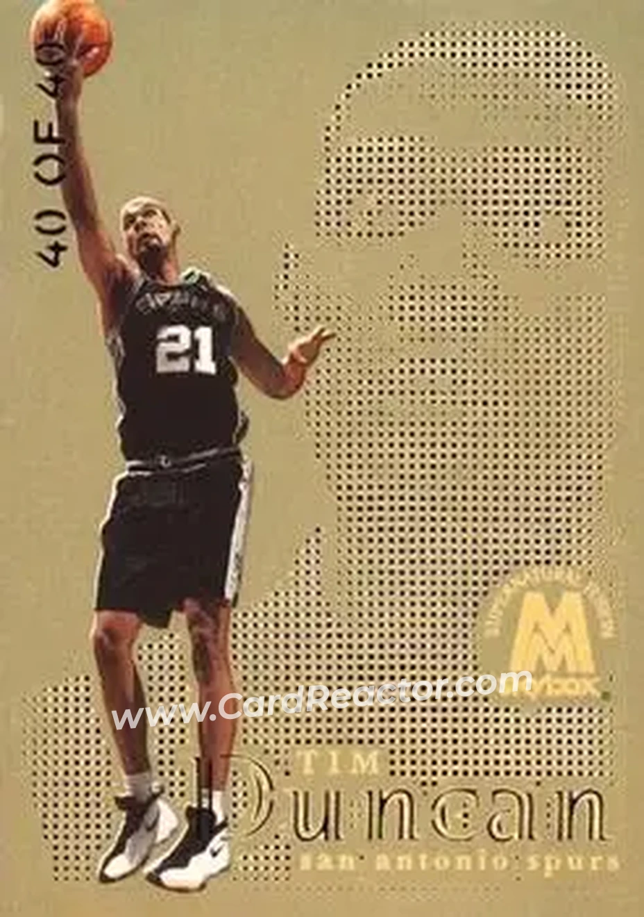 Front of Tim Duncan
