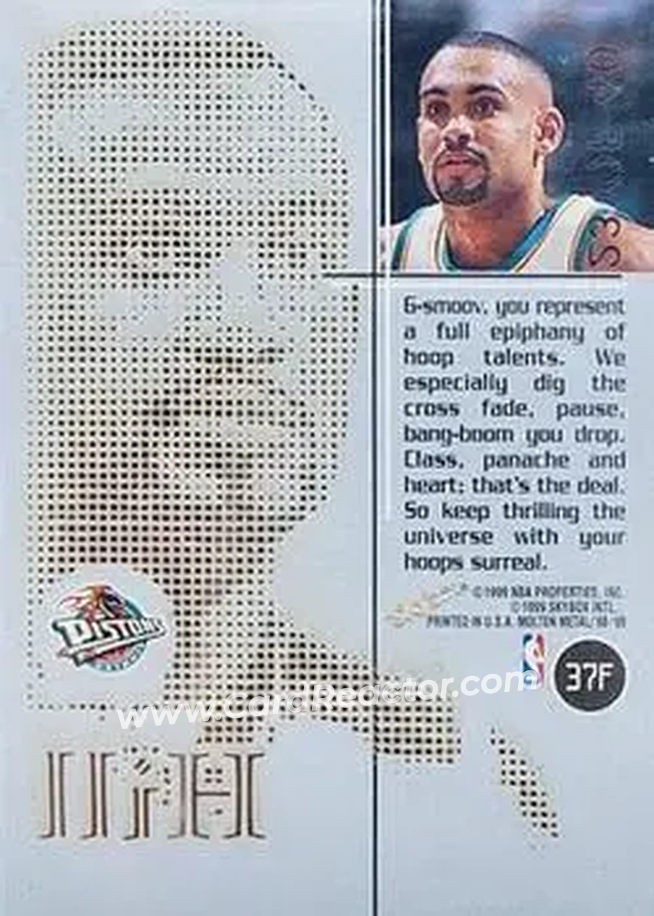 Back of Grant Hill