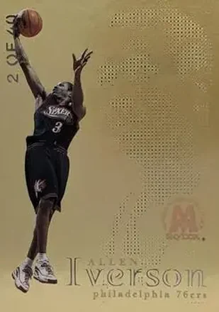 1998-99 SkyBox Molten Metal #39F Fusion Allen Iverson