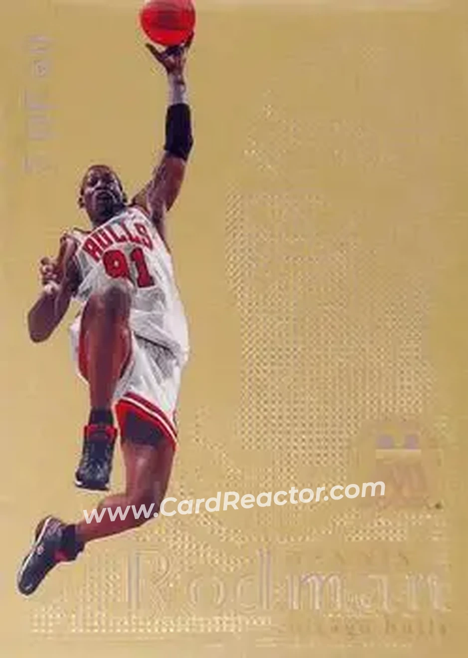 Front of Dennis Rodman