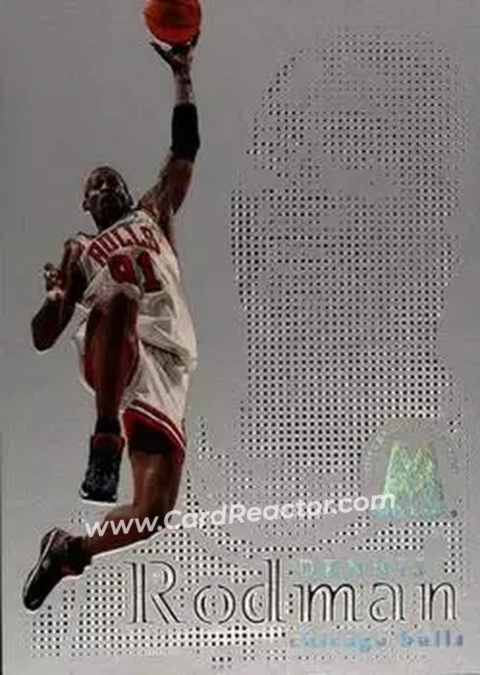Front of Dennis Rodman