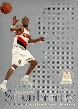 1998-99 SkyBox Molten Metal #48F Fusion Damon Stoudamire
