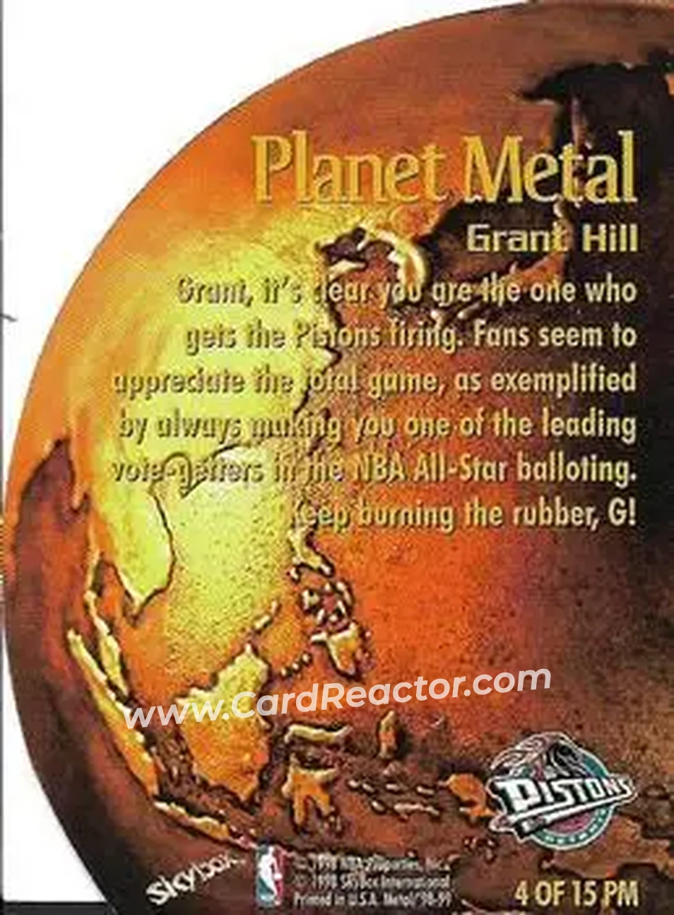 Back of Grant Hill