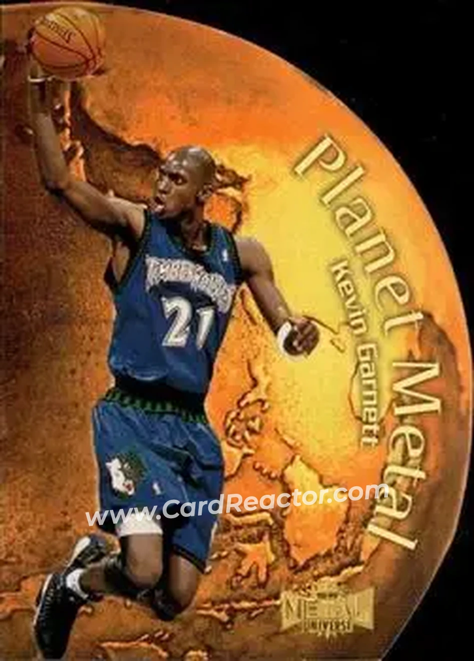 Front of Kevin Garnett