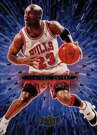 1998-99 Metal Universe #8 LP Linchpins Michael Jordan