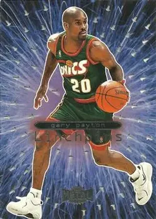1998-99 Metal Universe #9 LP Linchpins Gary Payton